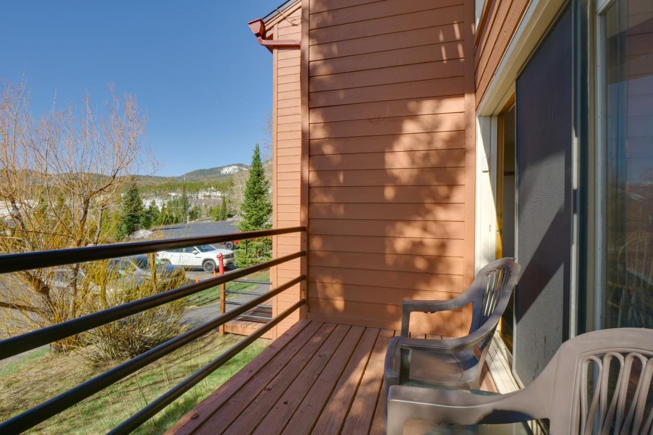 Silverthorne Condo Patio, Mtn Views, Pool Access! Ngoại thất bức ảnh